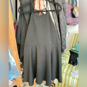 Mossimo Supply Co. Black Halter Dress